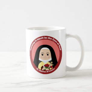 St. Thérèse av Lisieux Kaffemugg