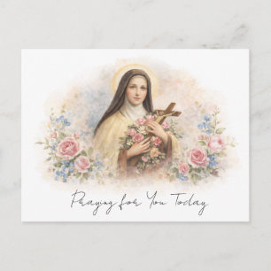 St. Therese av Lisieux "Lilla vägen"  Vykort