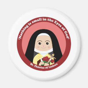St. Thérèse av Lisieux Magnet