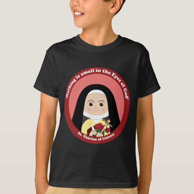 St. Thérèse av Lisieux Tee (Framsida)
