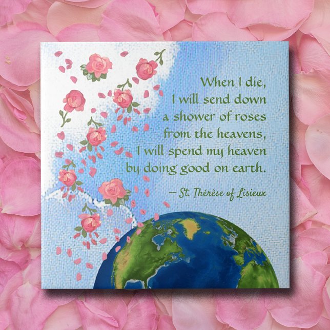 St. Therese (BJE 01; Amerika) Kakelplatta (Skapare uppladdad)