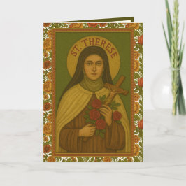 St. Thérèse Friend Det är Kärlek Ensam som räknas Kort