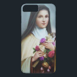 St. Therese lite blommarocrucifixen<br><div class="desc">Härligt avbilda av St. Therese lite blomman med henne den häftero och crucifixen</div>