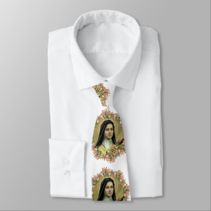 St. Therese lite blommarocrucifixen Slips