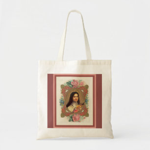St. Therese lite blommarocrucifixen Tygkasse