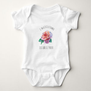 St. Therese lite blommarosa ros T Shirt
