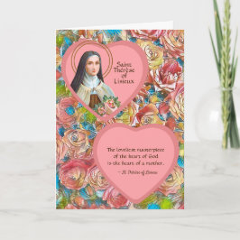 St. Therese of Lisieux (BJE 01; Offert för Mor) Kort