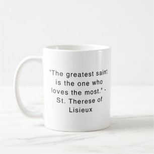 St. Therese of Lisieux Kaffemugg