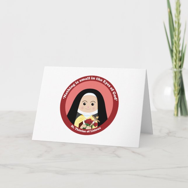 St. Thérèse of Lisieux Kort (Framsida)