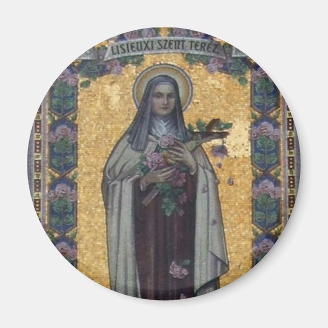 St. Thérèse of Lisieux Magnet (Framsidan)
