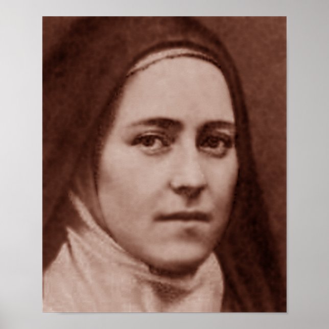 St. Therese of Lisieux. Poster (Framsidan)