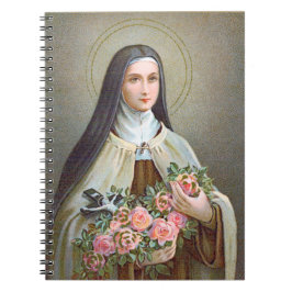 St. Thérèse of Lisieux the Little Flower (BJE 01) Anteckningsbok