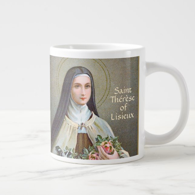 St. Therese of Lisieux the Little Flower (BJE 01) Jumbo Mugg (Höger)