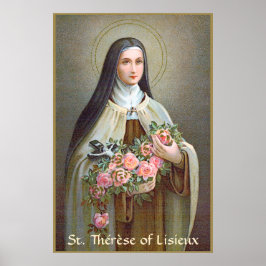 St. Therese of Lisieux the Little Flower (BJE 01) Poster