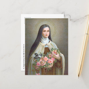 St. Therese of Lisieux the Little Flower (BJE 01) Vykort