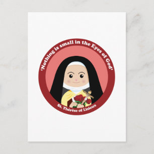 St. Thérèse of Lisieux Vykort