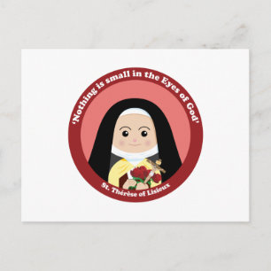 St. Thérèse of Lisieux Vykort