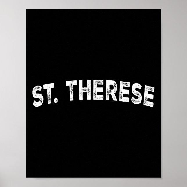 St. Therese  Poster (Framsidan)