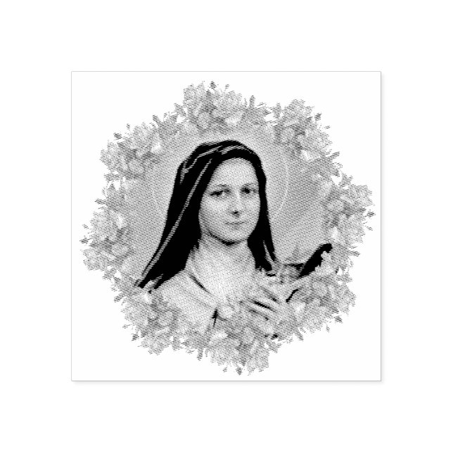 St. Therese the Little Flower Stämpel (Tryck)