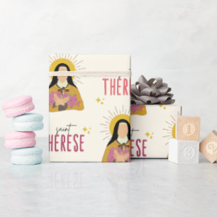 St. Therese Wrapping Papper Presentpapper
