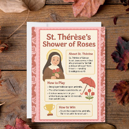 St. Thérèses Shower of Ro All Saints Day Game