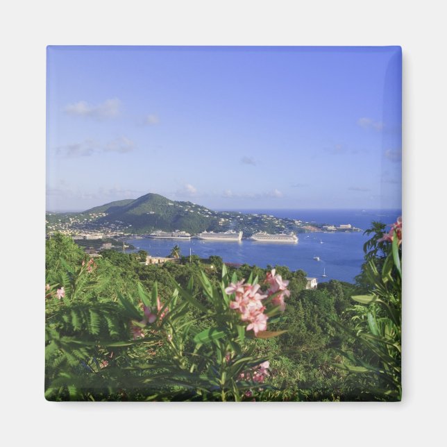 St. Thomas, Amerikanska Jungfruöarna. Charlotte Magnet (Framsidan)