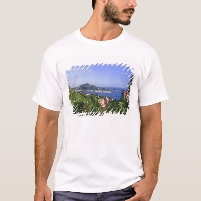 St. Thomas, Amerikanska Jungfruöarna. Charlotte Tee Shirt (Framsida)