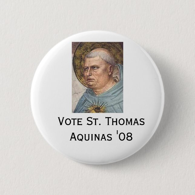 St Thomas Aquinas "08 Knapp (Framsida)