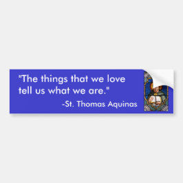 St Thomas Aquinas Bildekal