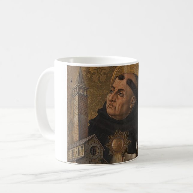 St. Thomas Aquinas Kaffemugg (Framsida vänster)