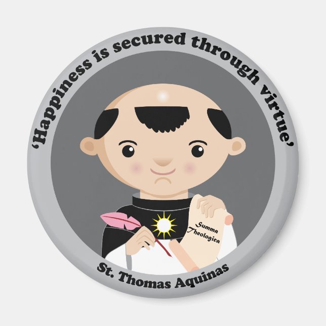 St. Thomas Aquinas Magnet (Framsidan)