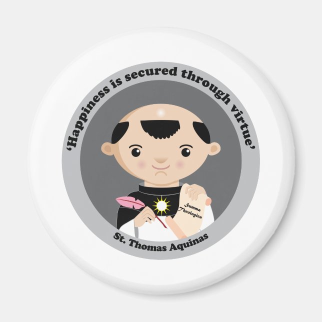 St. Thomas Aquinas Magnet (Framsidan)