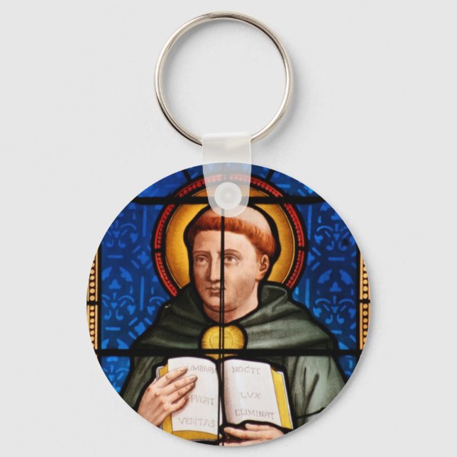 St Thomas Aquinas Nyckelring (Framsida)