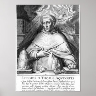 St Thomas Aquinas Poster
