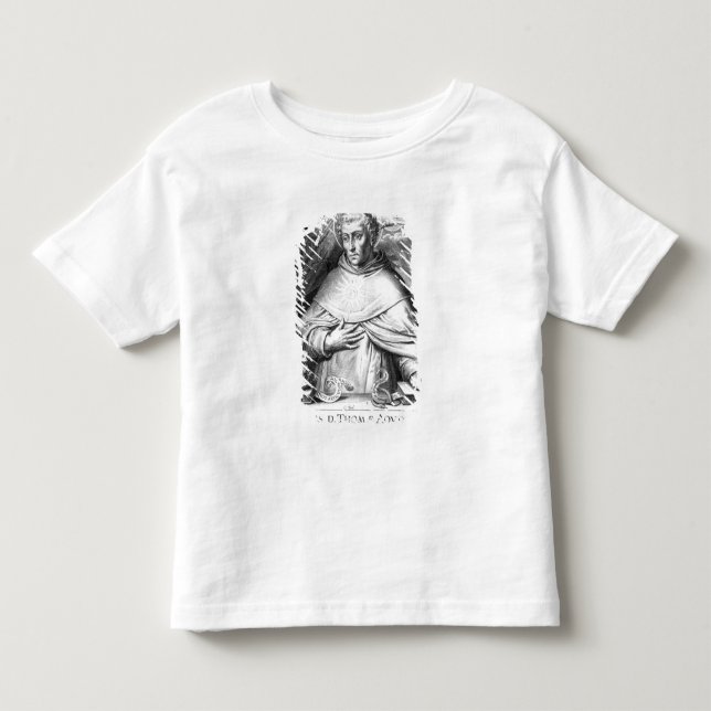 St Thomas Aquinas T-shirt (Framsida)