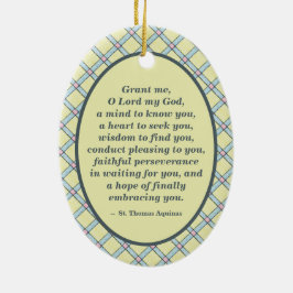 St. Thomas Aquinas (VVP 002) Julgransprydnad Keramik
