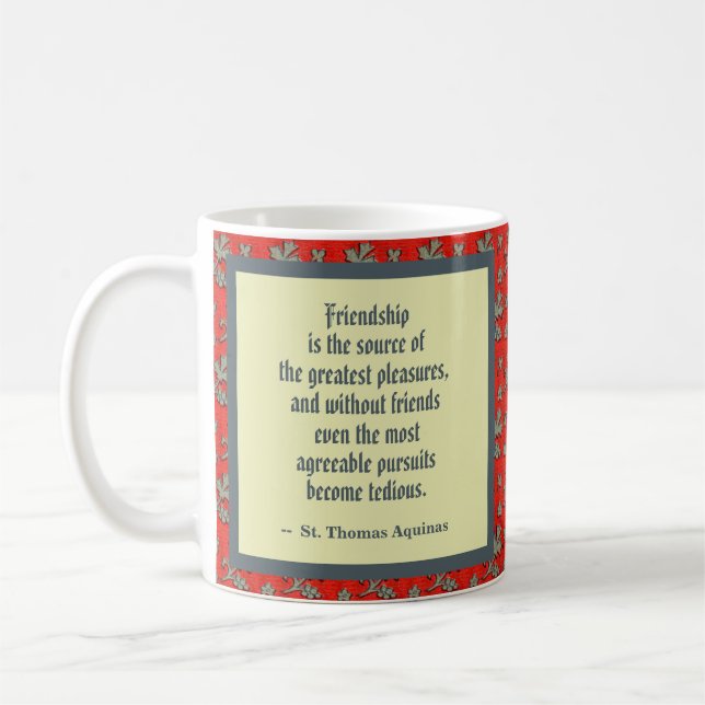 St. Thomas Aquinas (VVP 002) Kaffemugg (Vänster)