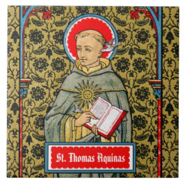 St. Thomas Aquinas (VVP 003) Kakelplatta