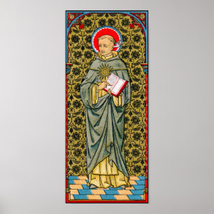 St. Thomas Aquinas (VVP 003) Poster