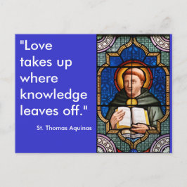 St. Thomas Aquinas Vykort