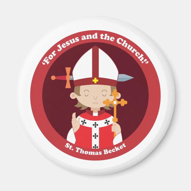 St. Thomas Becket Magnet (Framsidan)