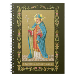 St. Thomas Becket med Sword i Miter (P 005) Anteckningsbok