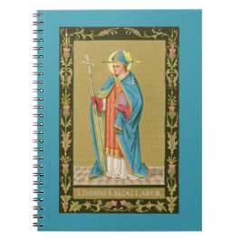 St. Thomas Becket med Sword i Miter (P 005) Anteckningsbok