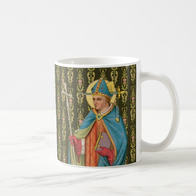 St. Thomas Becket med Sword i Miter (P 005) Kaffemugg (Höger)