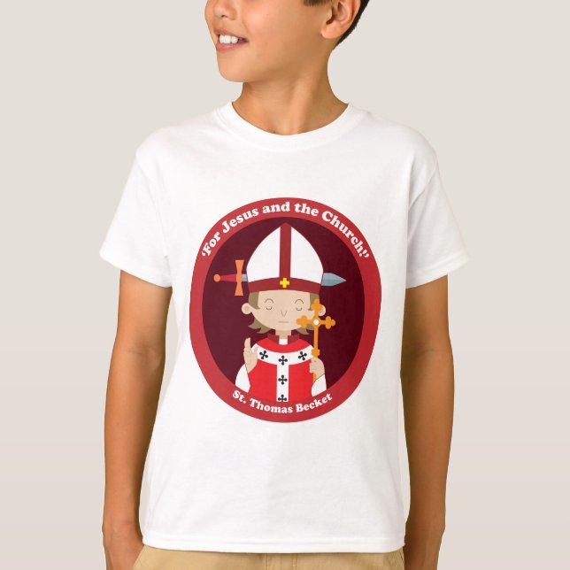 St. Thomas Becket T Shirt (Framsida)