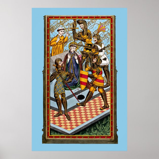 St. Thomas Beckets martyrdom (M 031) Poster (Framsidan)
