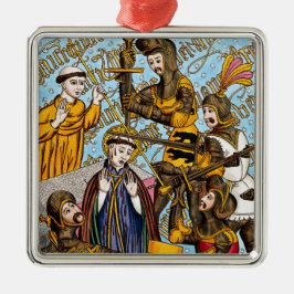 St. Thomas Beckys martyrdom (M 031) Julgransprydnad Metall