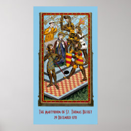 St. Thomas Beckys martyrdom (M 031) Poster
