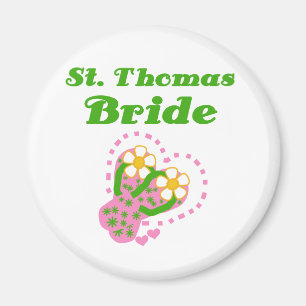 St Thomas brud Magnet