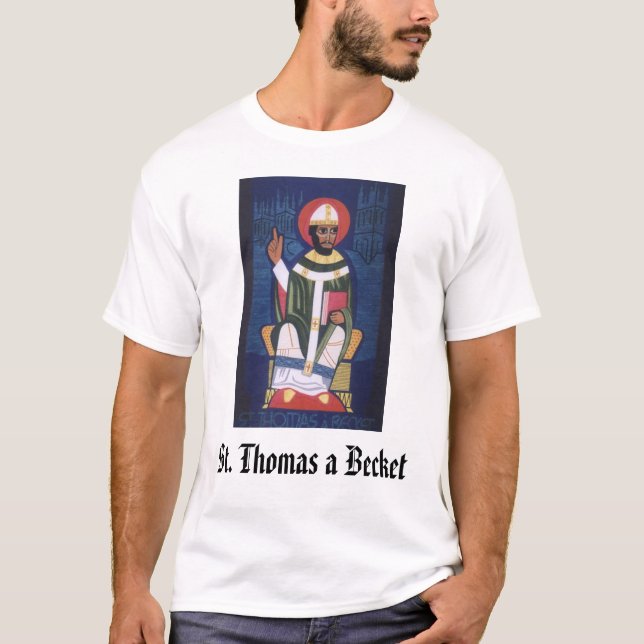 St Thomas en Becket, St Thomas en Becket Tee (Framsida)